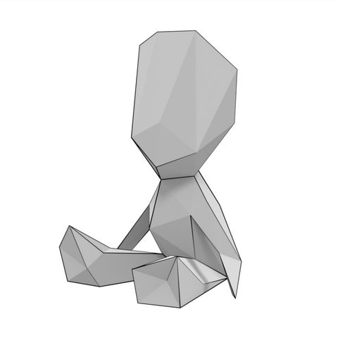 3D Kağıt Katlama Şablonları