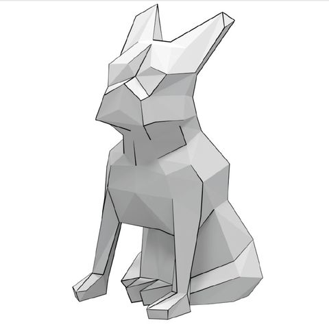 Çocuklar İçin  3D Kağıt Katlama  