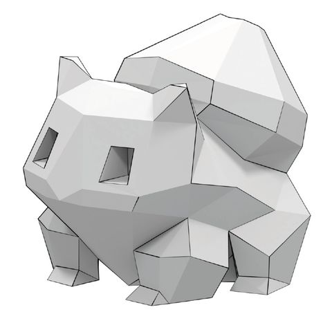 Çocuklar İçin  3D Kağıt Katlama  