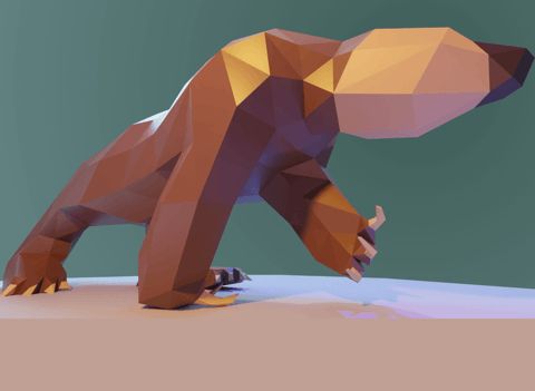 Çocuklar İçin  3D Kağıt Katlama  