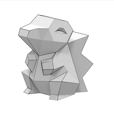 Çocuklar İçin  3D Kağıt Katlama  