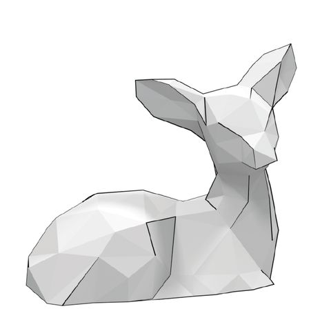 Çocuklar İçin  3D Kağıt Katlama  
