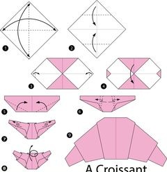 Çocuklar İçin  Origami Şablonu  