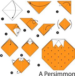 Çocuklar İçin  Origami Şablonu  