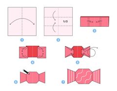 Çocuklar İçin  Origami Şablonu  