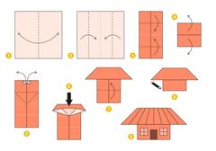 Çocuklar İçin  Origami Şablonu  