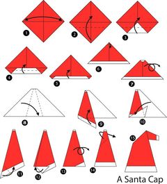 Çocuklar İçin  Origami Şablonu  