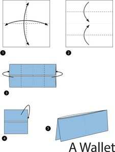 Çocuklar İçin  Origami Şablonu  
