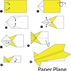 Çocuklar İçin  Origami Şablonu  