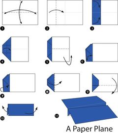 Çocuklar İçin  Origami Şablonu  