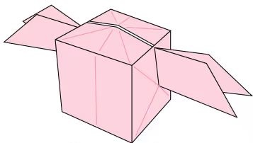 Çocuklar İçin  Origami Şablonu  