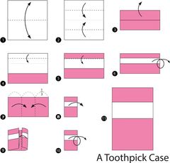 Çocuklar İçin  Origami Şablonu  