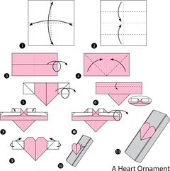 Çocuklar İçin  Origami Şablonu  