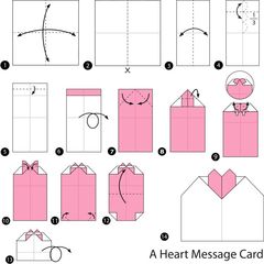 Çocuklar İçin  Origami Şablonu  
