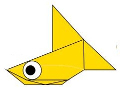 Çocuklar İçin  Origami Şablonu  