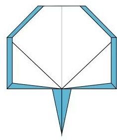 Çocuklar İçin  Origami Şablonu  