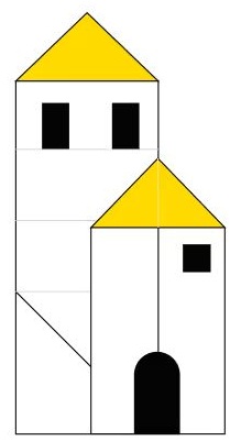 Çocuklar İçin  Origami Şablonu  