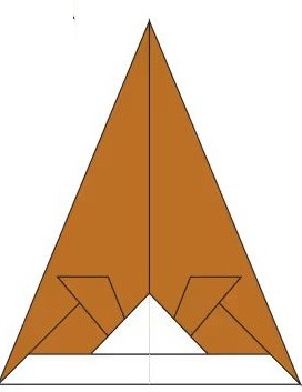 Çocuklar İçin  Origami Şablonu  