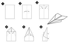 Çocuklar İçin  Origami Şablonu  