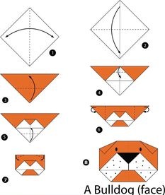 Çocuklar İçin  Origami Şablonu  