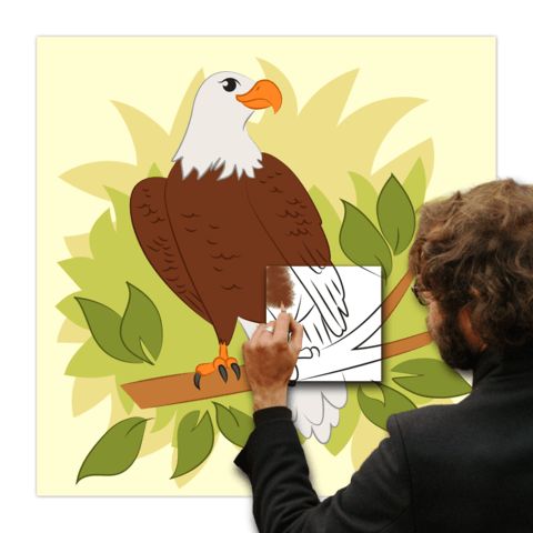 Çocuklar İçin  Dev Mandala  