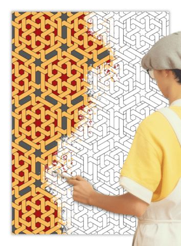 Çocuklar İçin  Dev Mandala  