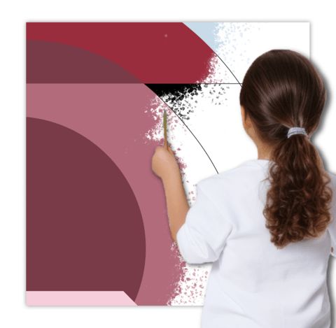 Çocuklar İçin  Dev Mandala  