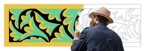 Çocuklar İçin  Dev Mandala  
