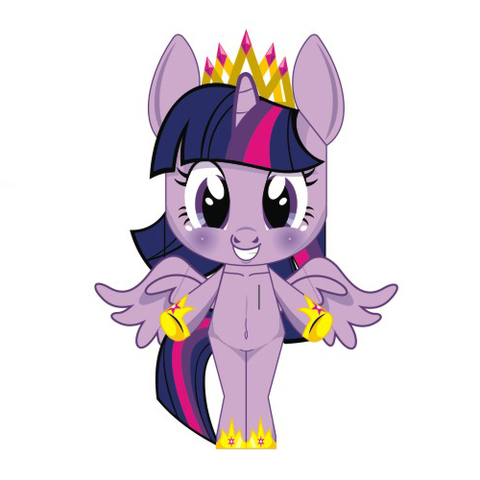 Çocuklar İçin  My Little Pony Kağıt Kübik Oyuncaklar Şablonu  