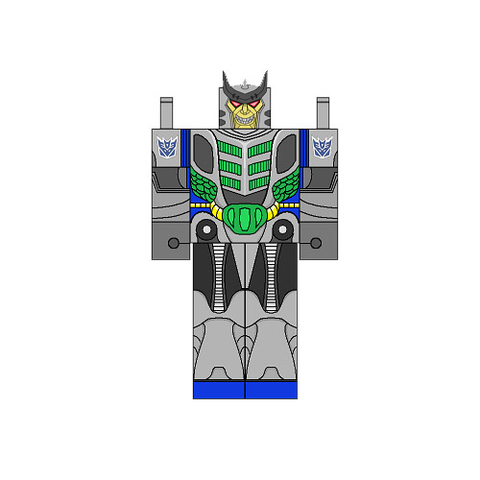 Çocuklar İçin  Transformers Kağıt Kübik Oyuncaklar Şablonu  