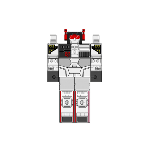 Çocuklar İçin  Transformers Kağıt Kübik Oyuncaklar Şablonu  