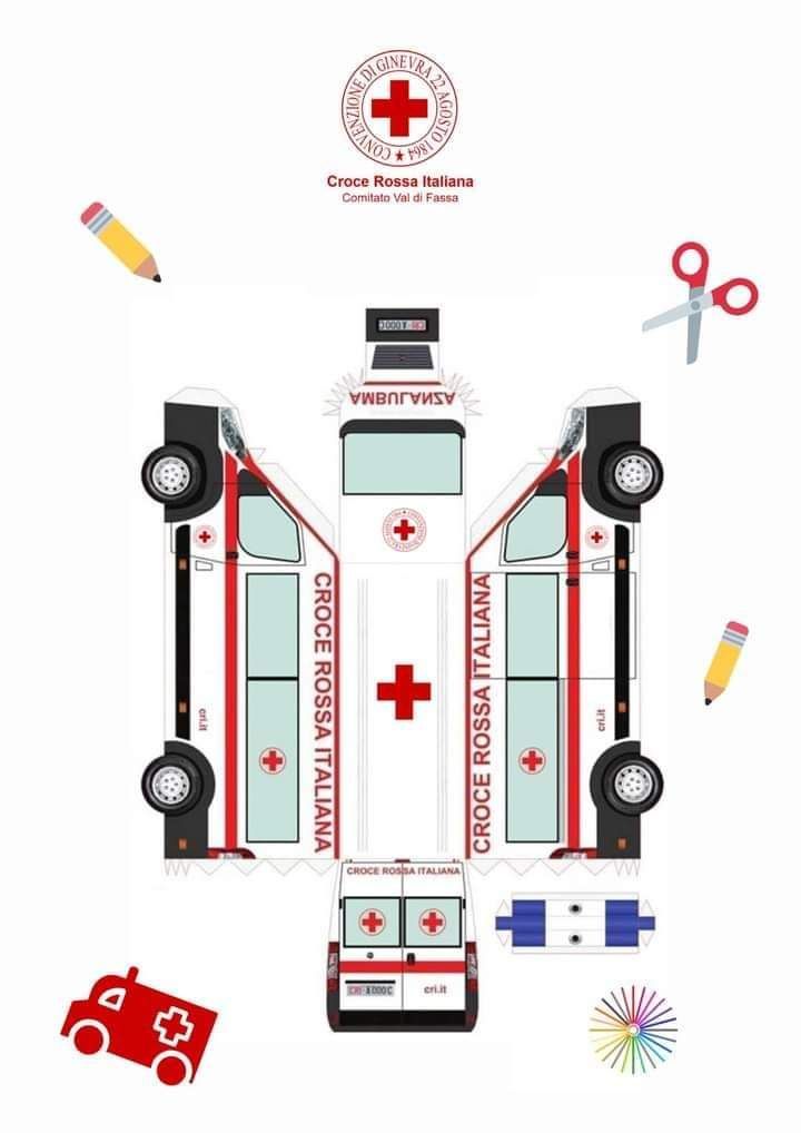 Ambulans Maket Şablonları
