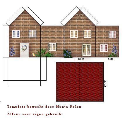 Çocuklar İçin  Ev Hazır Maket Şablonları  
