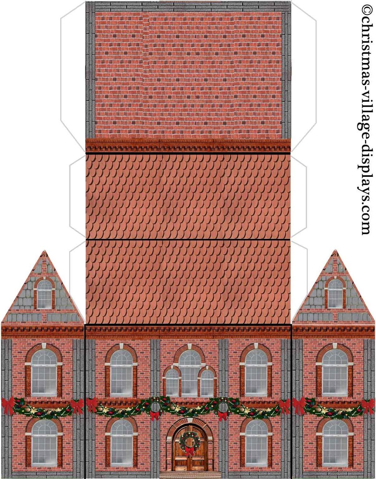 Çocuklar İçin  Ev Hazır Maket Şablonları  