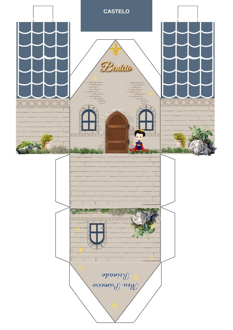 Çocuklar İçin  Ev Hazır Maket Şablonları  