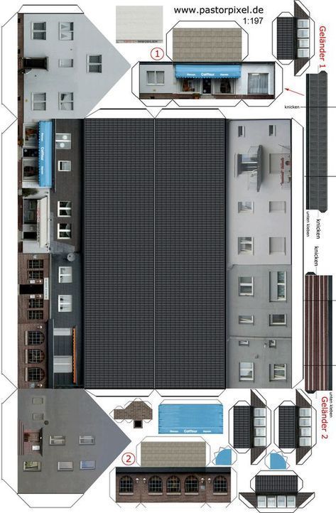 Çocuklar İçin  Ev Hazır Maket Şablonları  