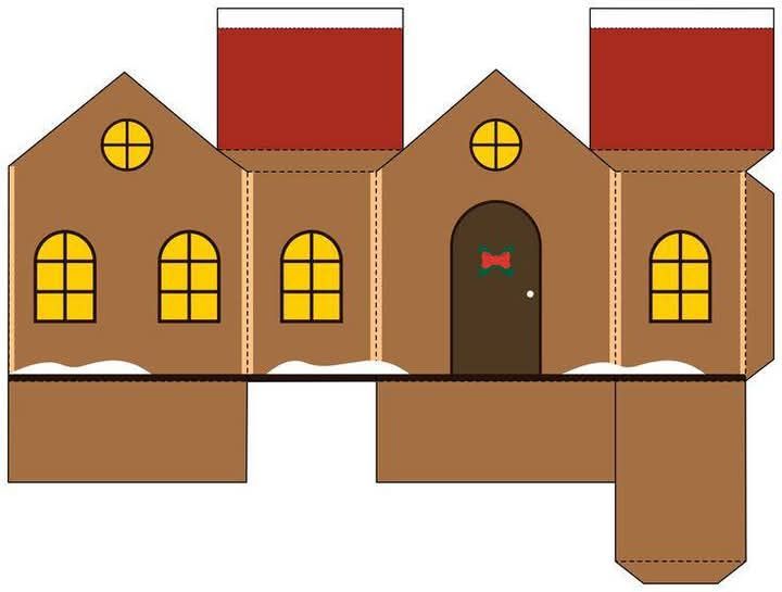 Çocuklar İçin  Ev Hazır Maket Şablonları  