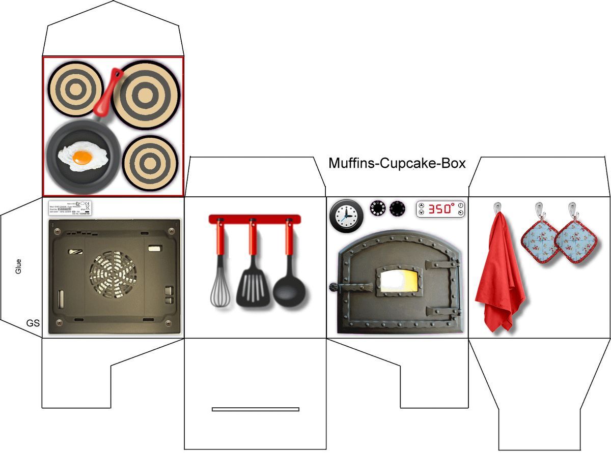 Çocuklar İçin  Eşya Hazır Maket Şablonları  