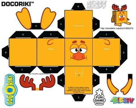 Çocuklar İçin  Hayvan Hazır Maket Şablonları  