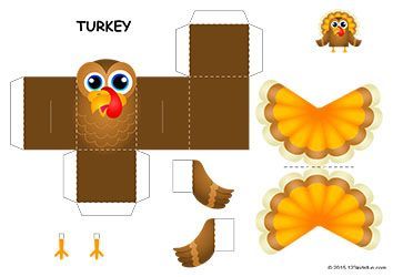 Çocuklar İçin  Hayvan Hazır Maket Şablonları  