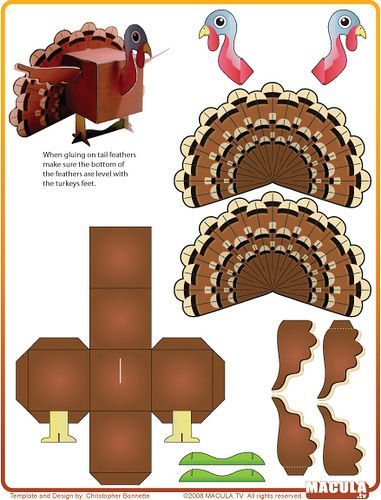 Çocuklar İçin  Hayvan Hazır Maket Şablonları  