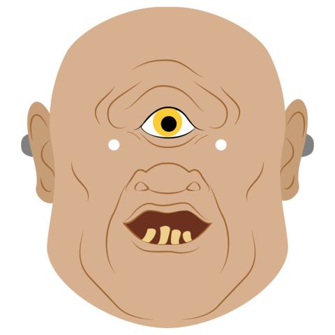 Çocuklar İçin  Fantazi Hazır Maske Şablonları 