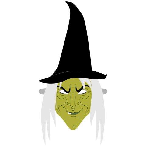 Çocuklar İçin  Fantazi Hazır Maske Şablonları 