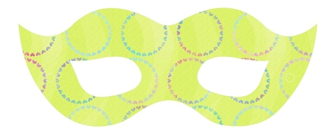   Balo  maske Şablonları