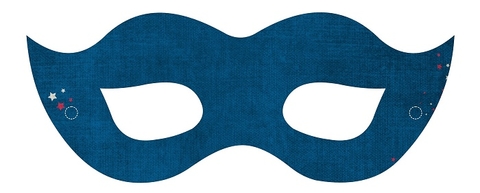Çocuklar İçin  Balo Hazır Maske Şablonları 