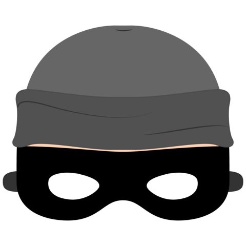 Çocuklar İçin  insan Hazır Maske Şablonları 