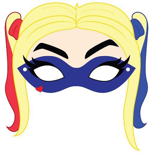 Çocuklar İçin  Çizgifilm-Karakterleri Hazır Maske Şablonları 