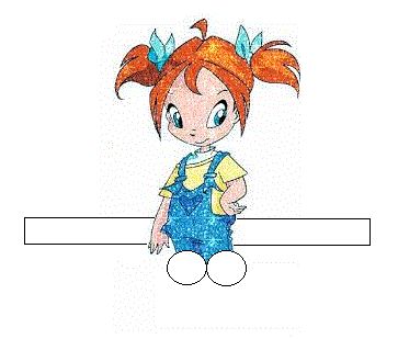 Çocuklar İçin  Kağıt iki Parmak Kuklası  