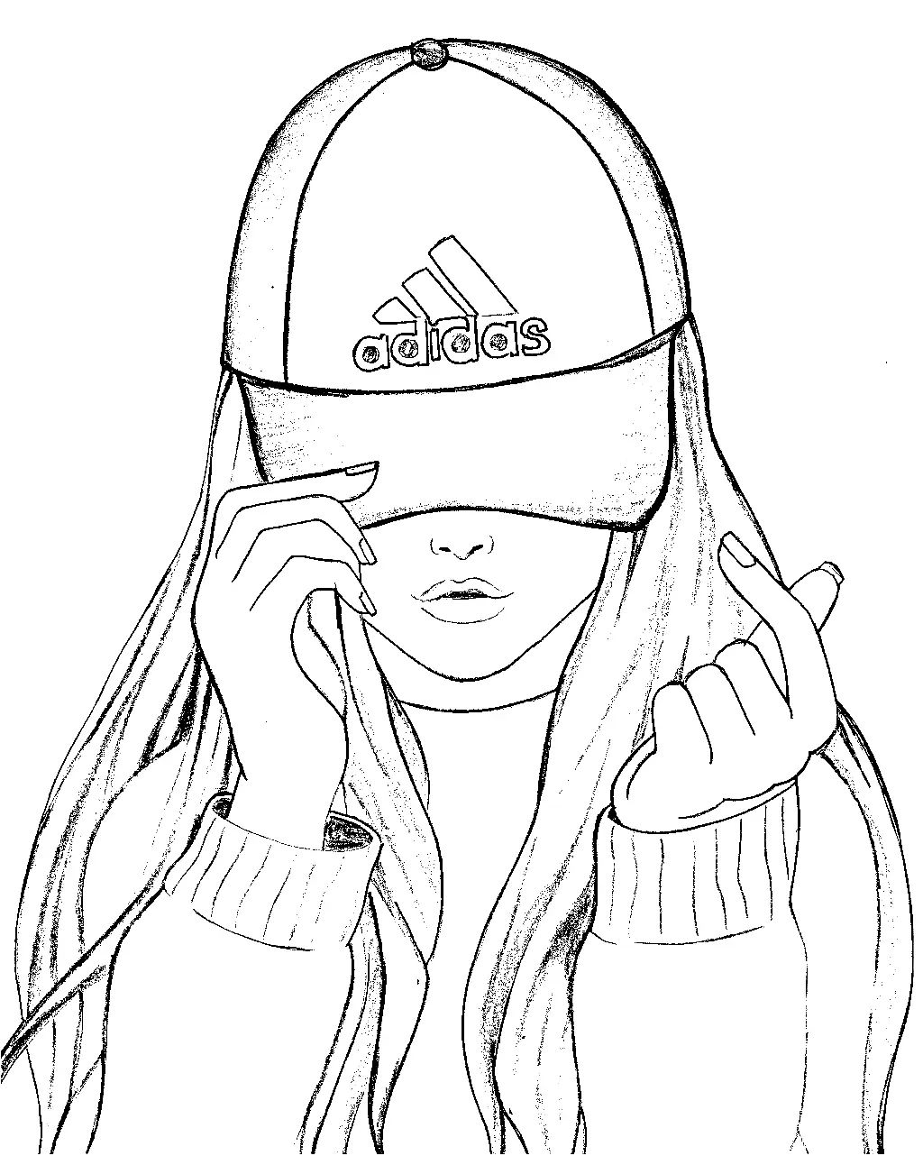 Çocuklar İçin Adidas Boyama Sayfaları 