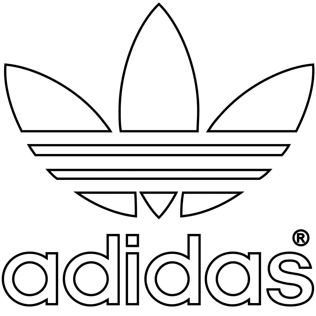 Çocuklar İçin Adidas Boyama Sayfaları 